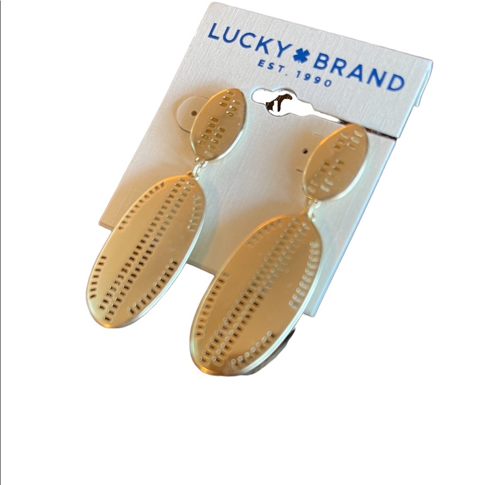 New🌺Lucky Brand Gold Dangle Earrings